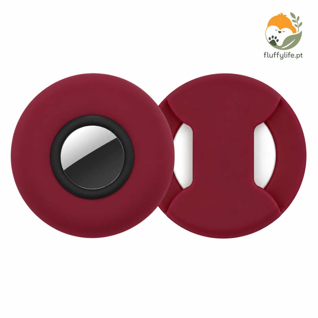 Golden Retriever GPS tag holder