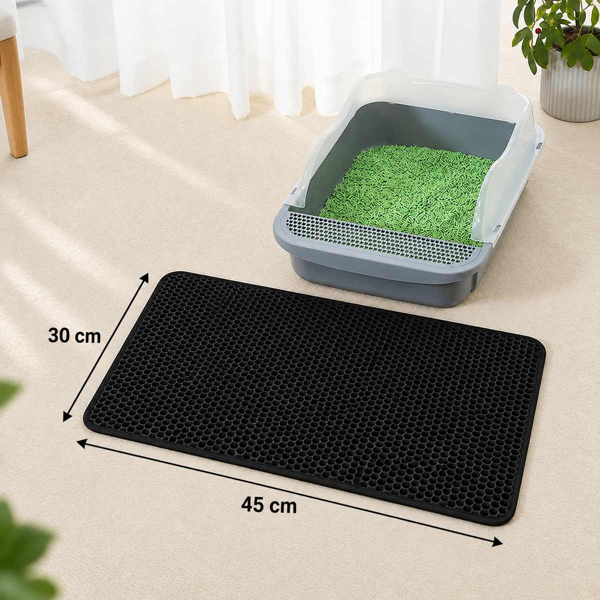 Korat litter mat