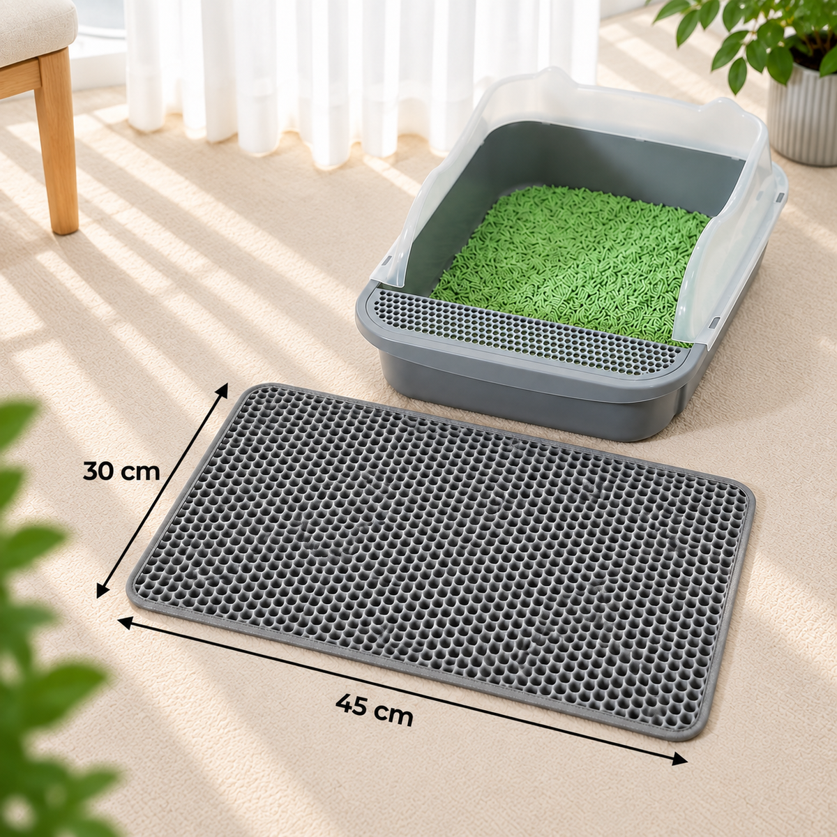 Korat litter mat